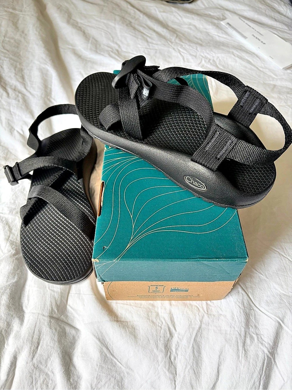 Chaco Z/1 Classic Sandals in Black US 10 M